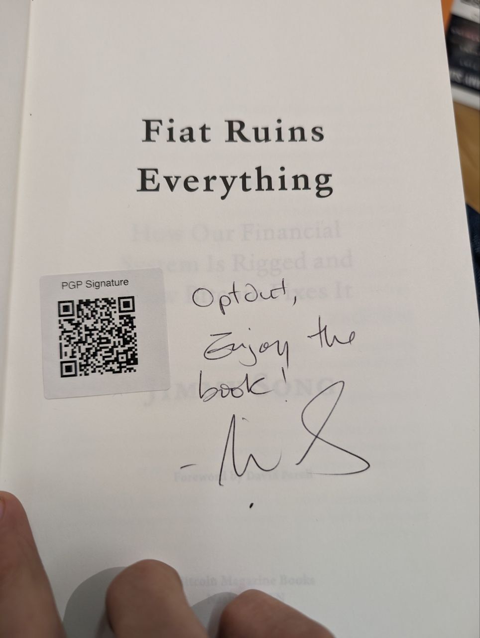 Signed autograph b1ea4e5d83f6c49a