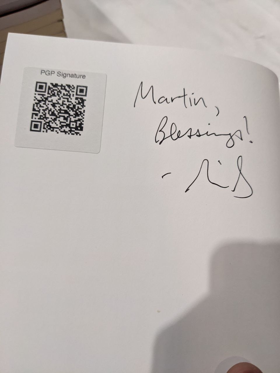 Signed autograph b2f0ca4a57f5bfb4