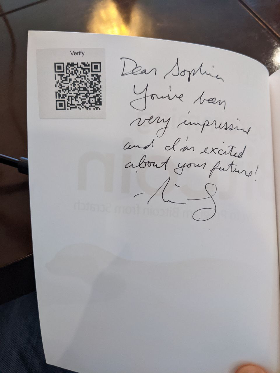 Signed autograph b3064f50e2c6bed3