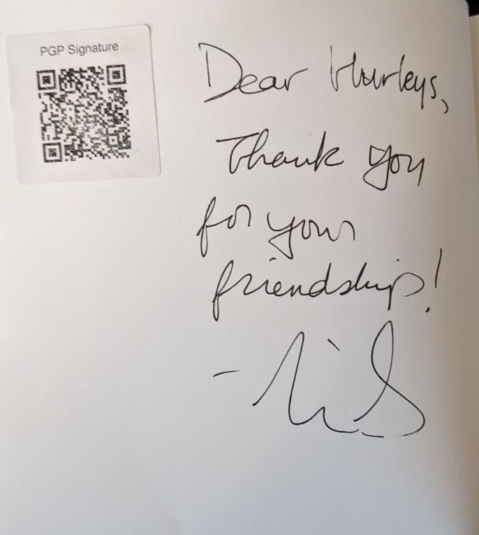 Signed autograph b388ae1a6f34413c