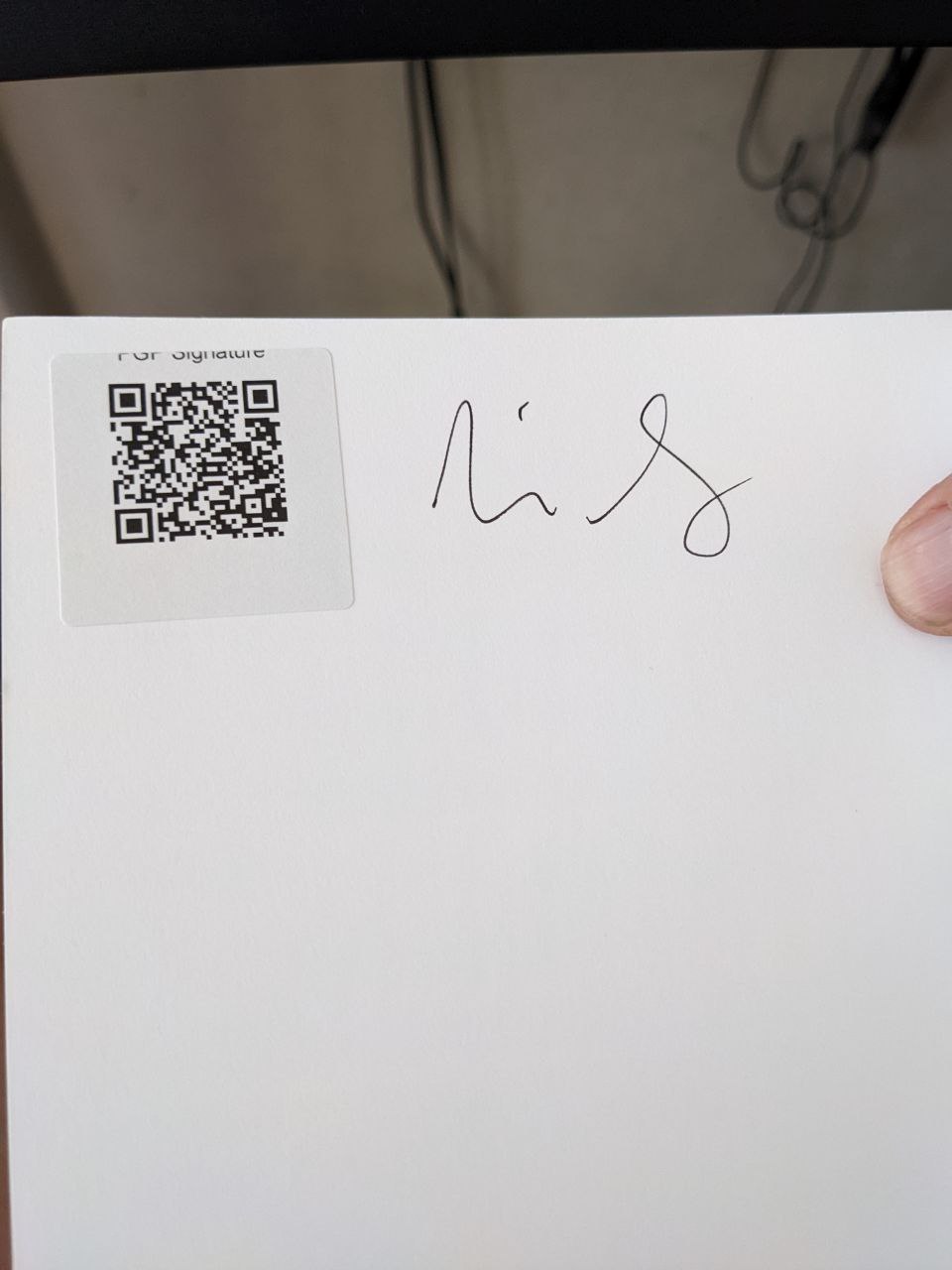 Signed autograph b3b4f76efa7df9b7