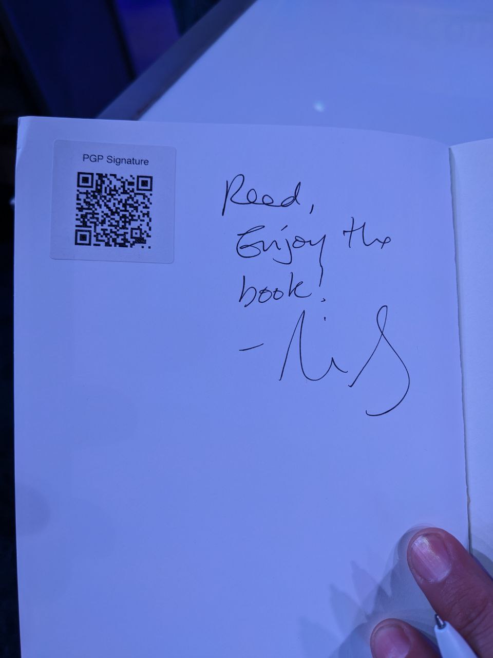 Signed autograph b472c51241641452