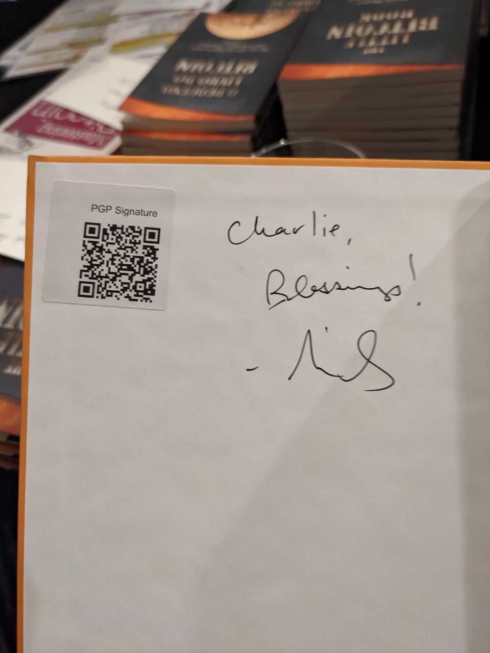 Signed autograph b5aea3a450d0bd0c