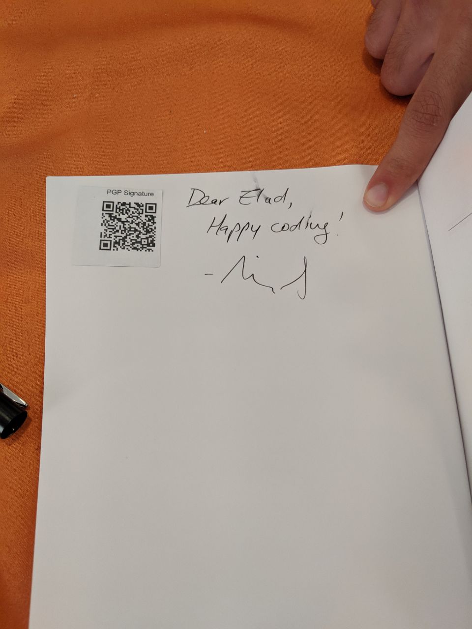 Signed autograph b647db5d957212e3