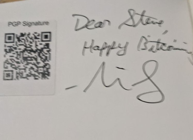 Signed autograph b64f0e06981afc7c