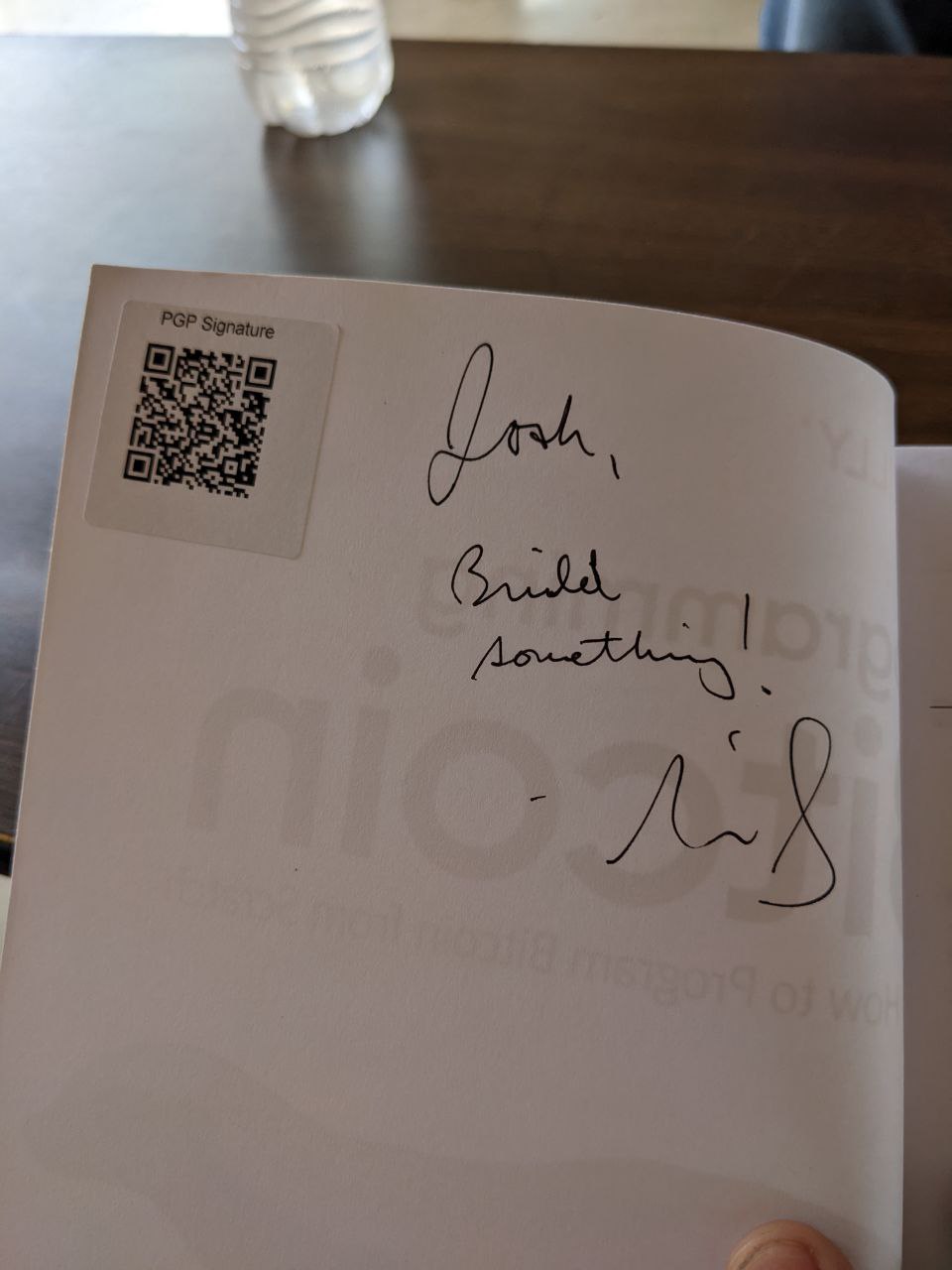 Signed autograph b8b4d1068338387b