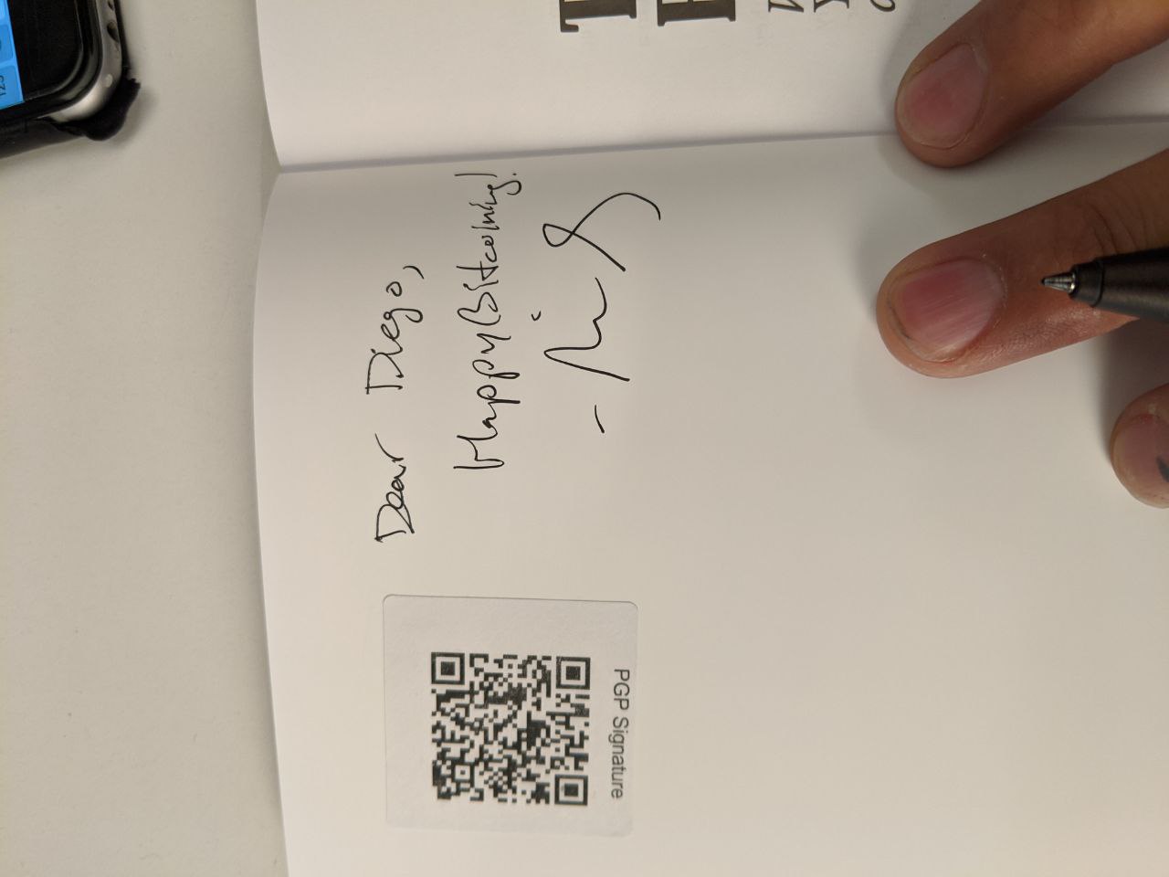 Signed autograph b929236d4910cf34