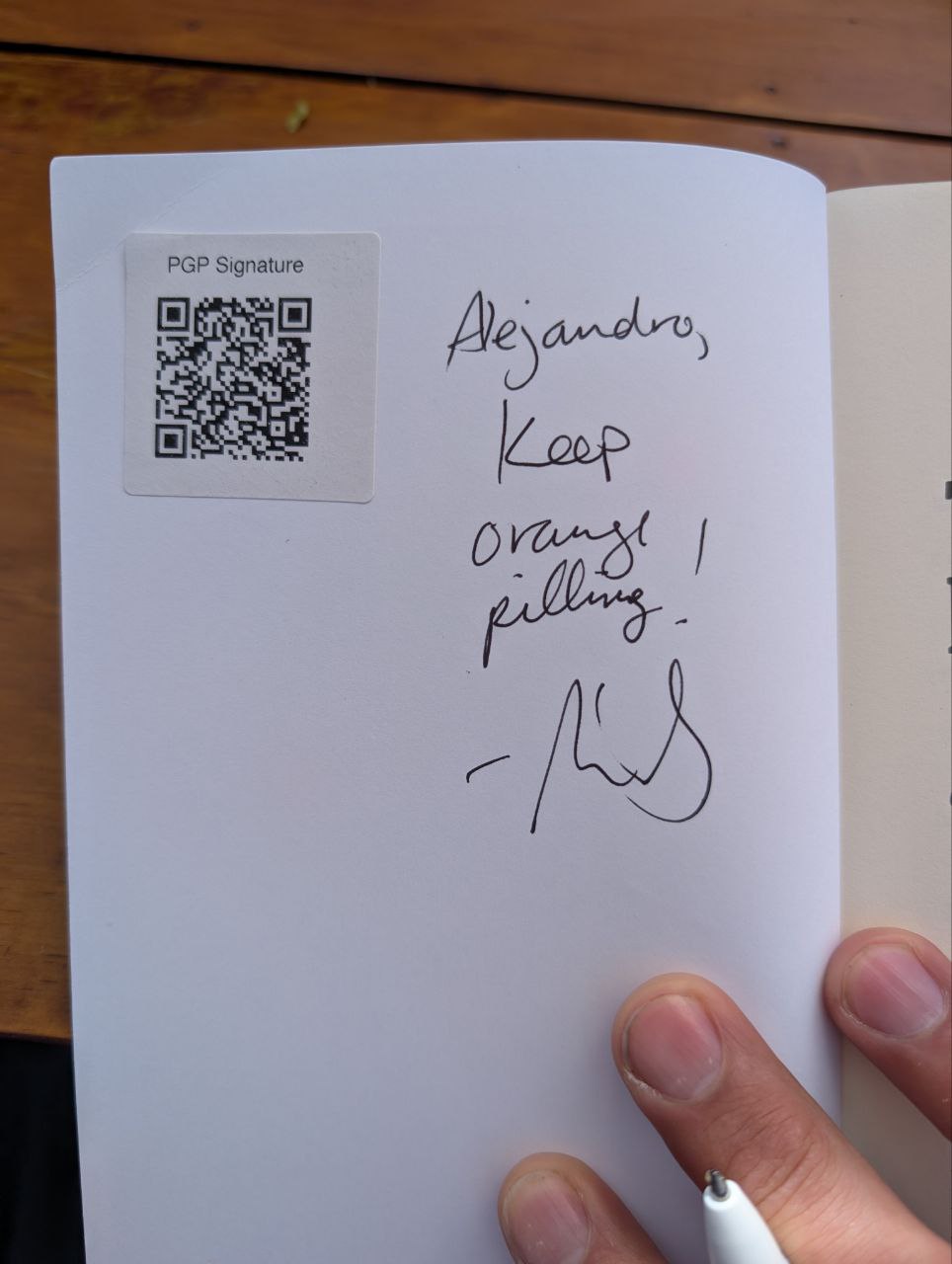 Signed autograph ba2060748d8ec562