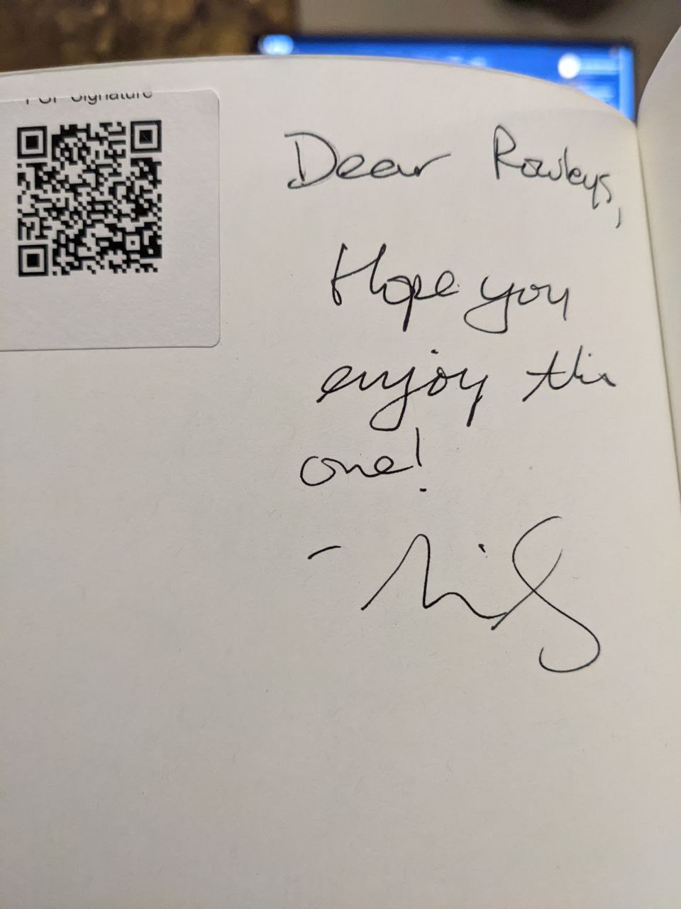 Signed autograph bbd3e3376eb12442