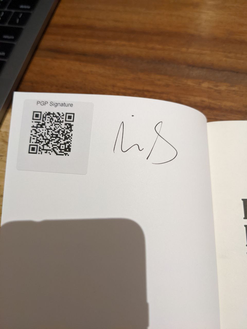 Signed autograph bdcfdc8f16af6761