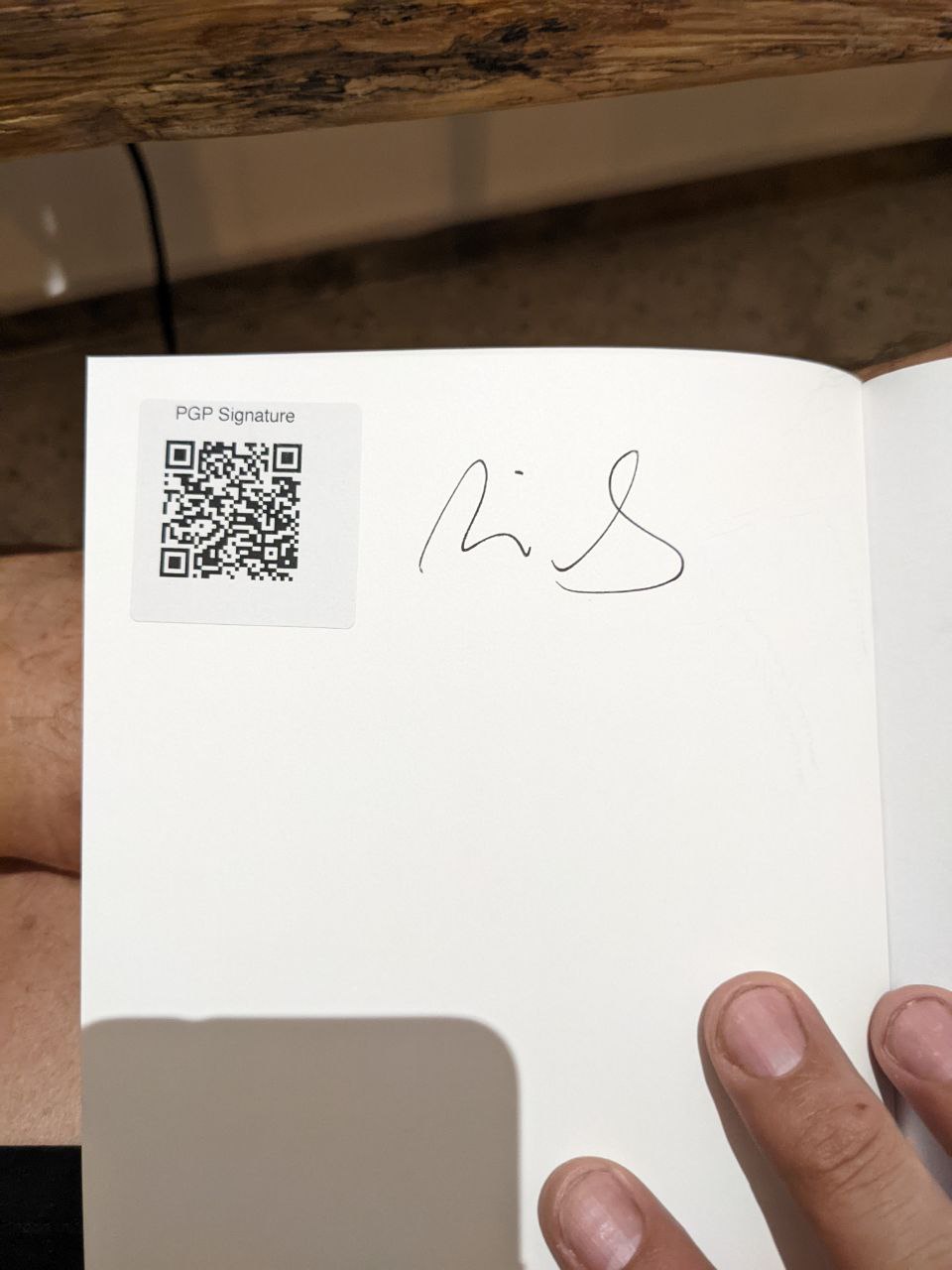 Signed autograph be886d2cee0fec52