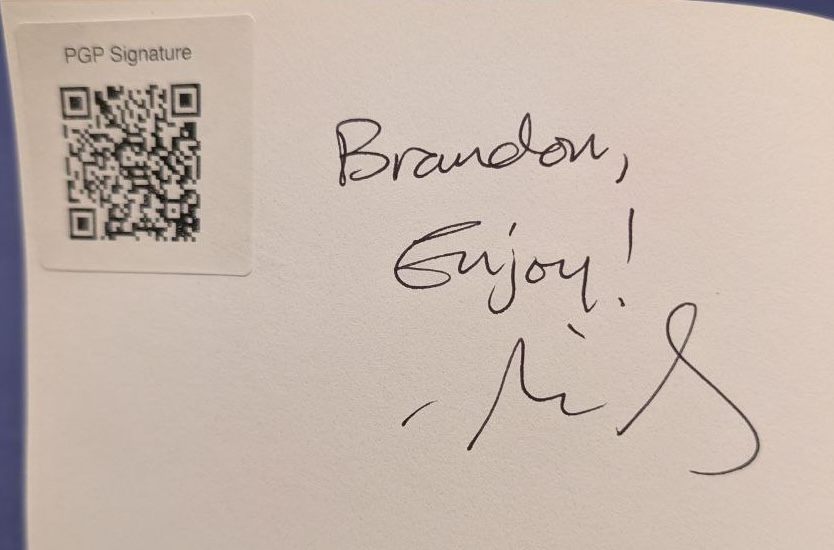 Signed autograph beb2c2be17d7939c