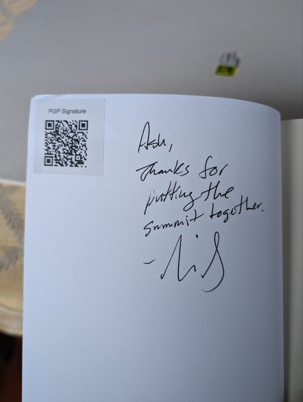 Signed autograph bed7188b9e871d6a