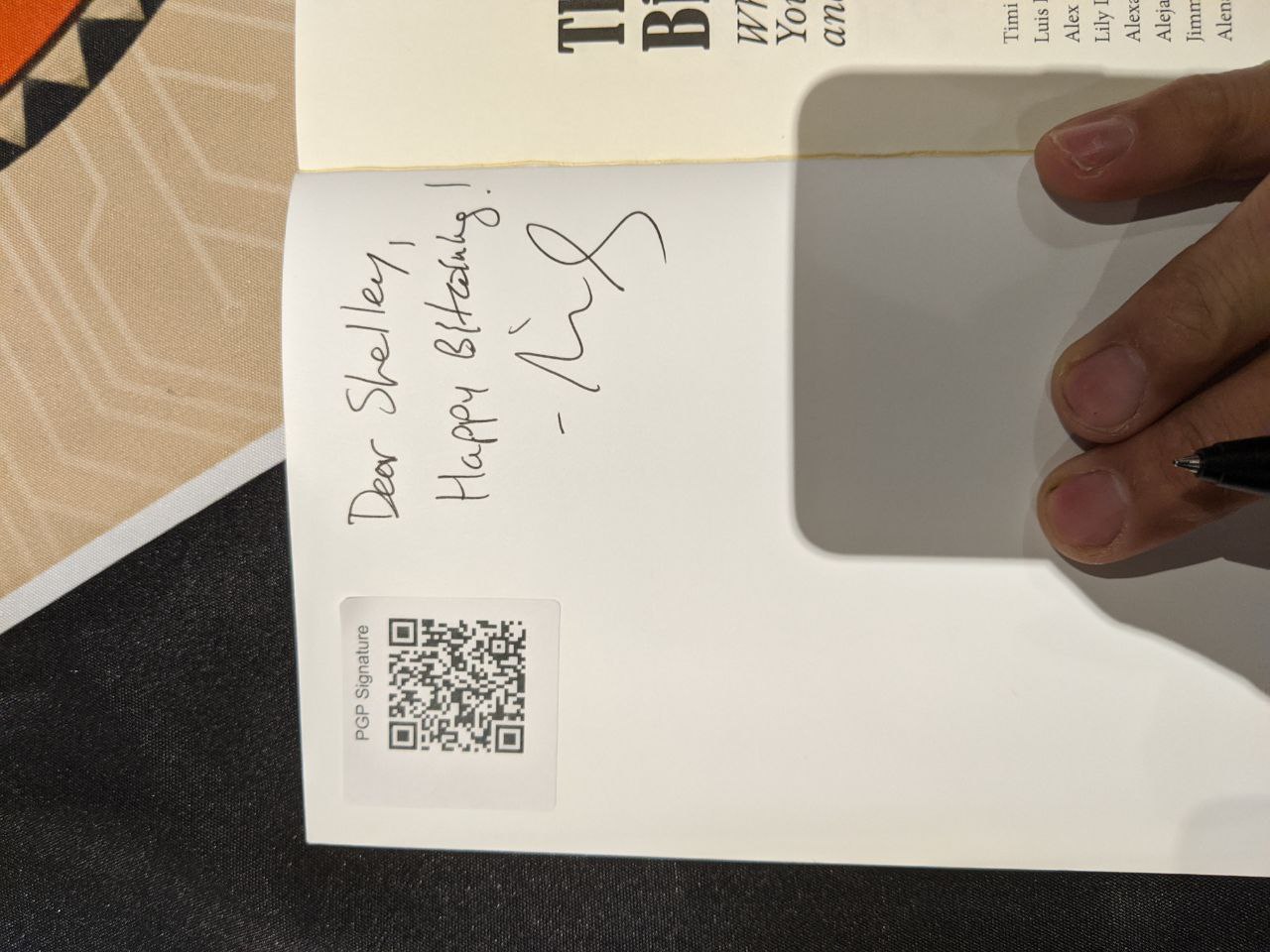 Signed autograph c23ac8bcdb301f4e