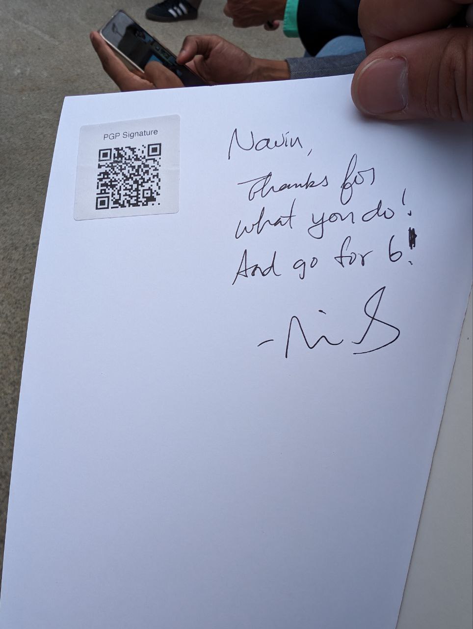 Signed autograph c283feafc9f4c6ca