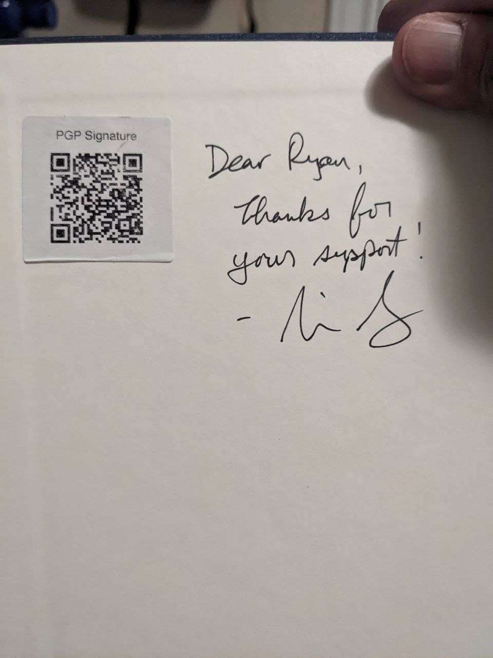 Signed autograph c31684c370470696