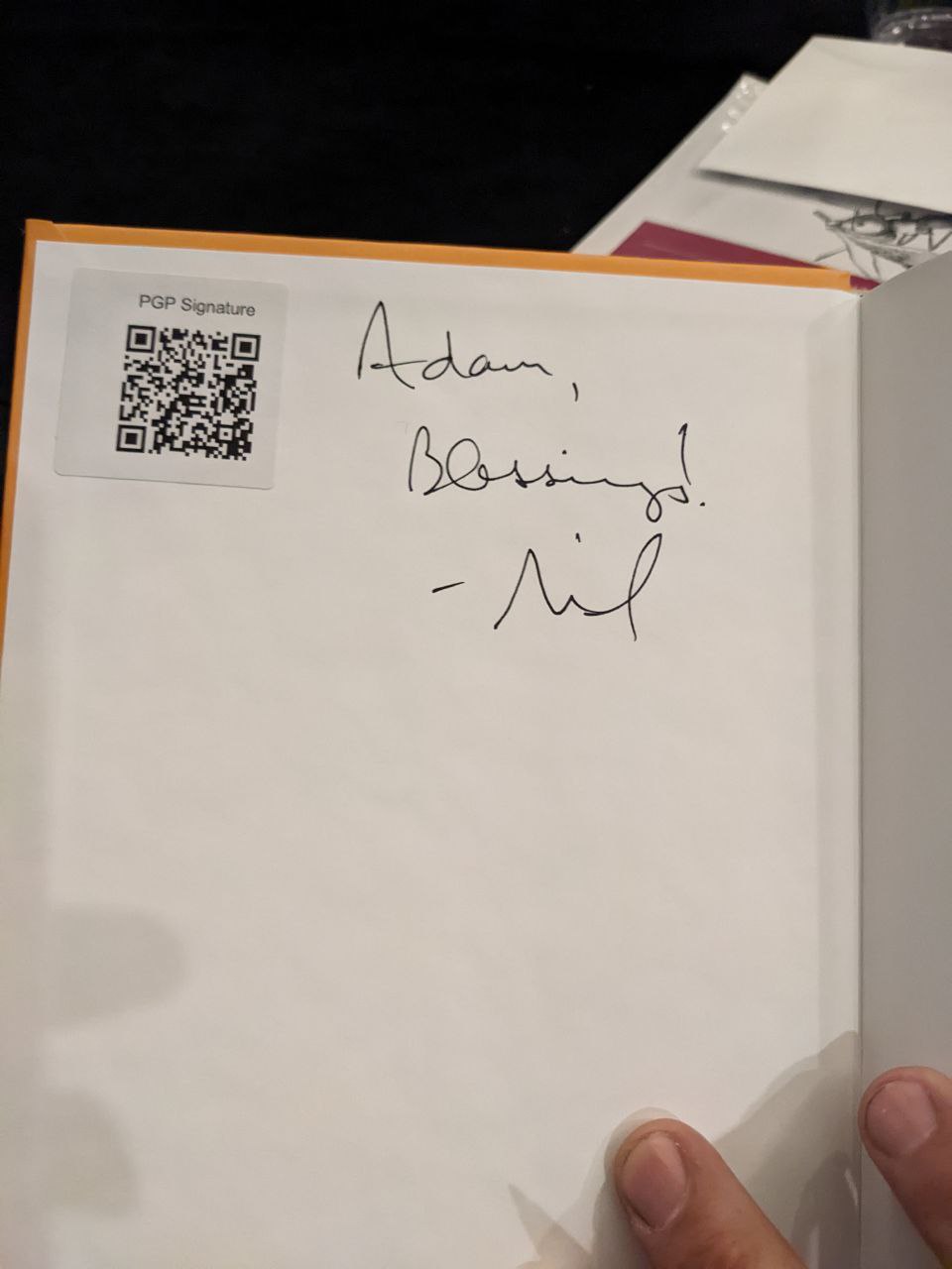 Signed autograph c3f11e93c8b1d826