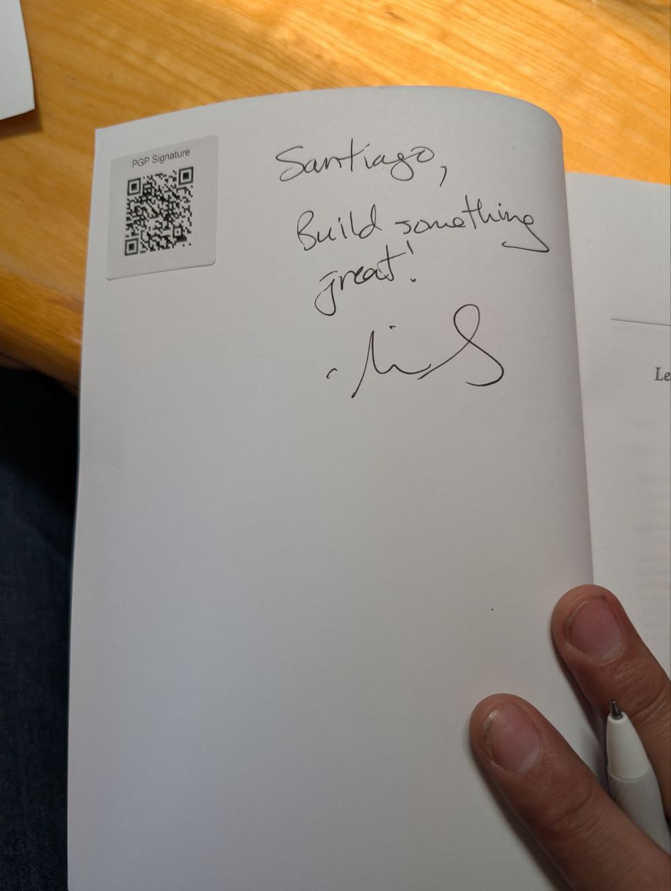 Signed autograph c676850d862daa85