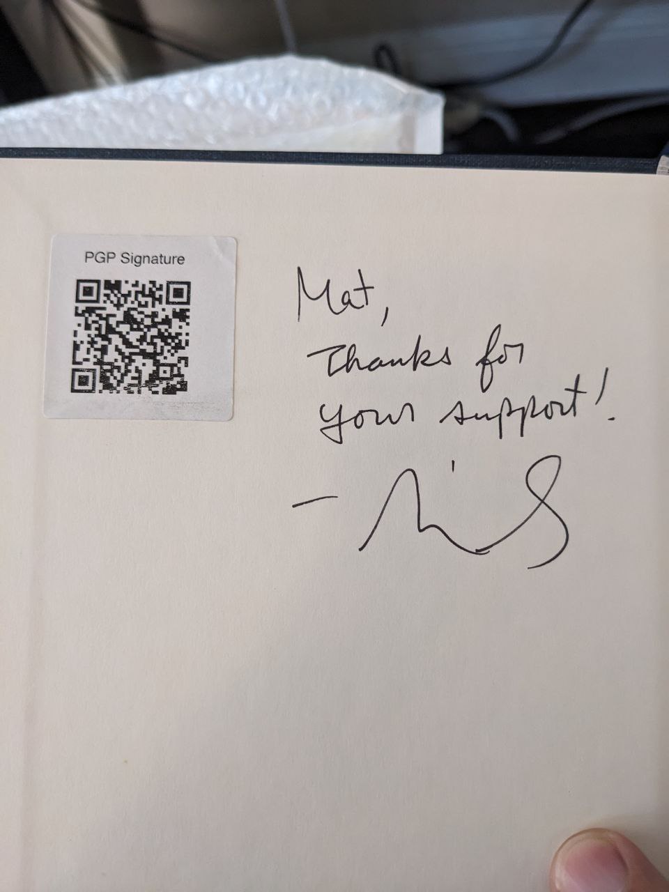 Signed autograph c67a0d540fd88877