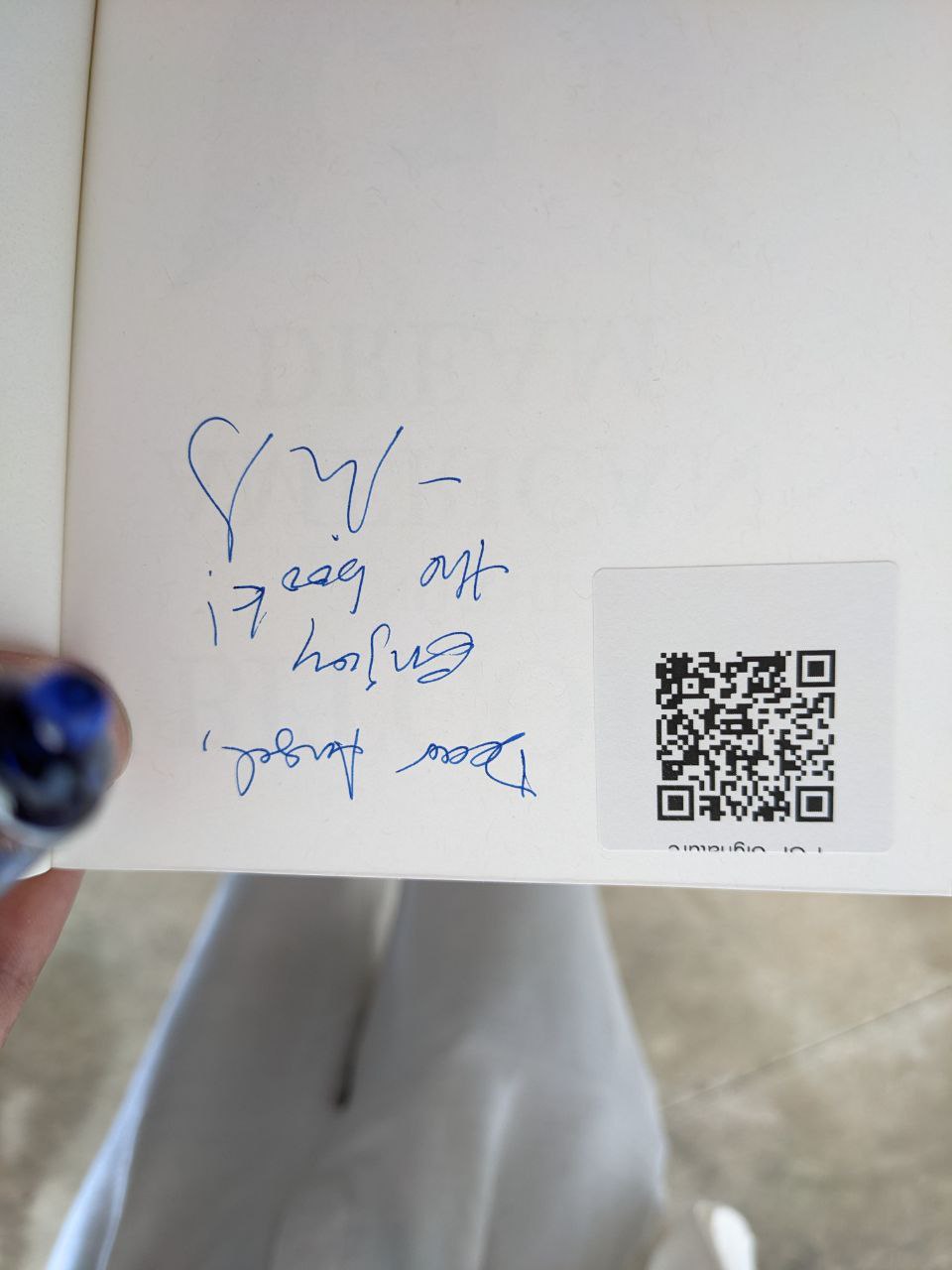 Signed autograph c68ee175af11c700