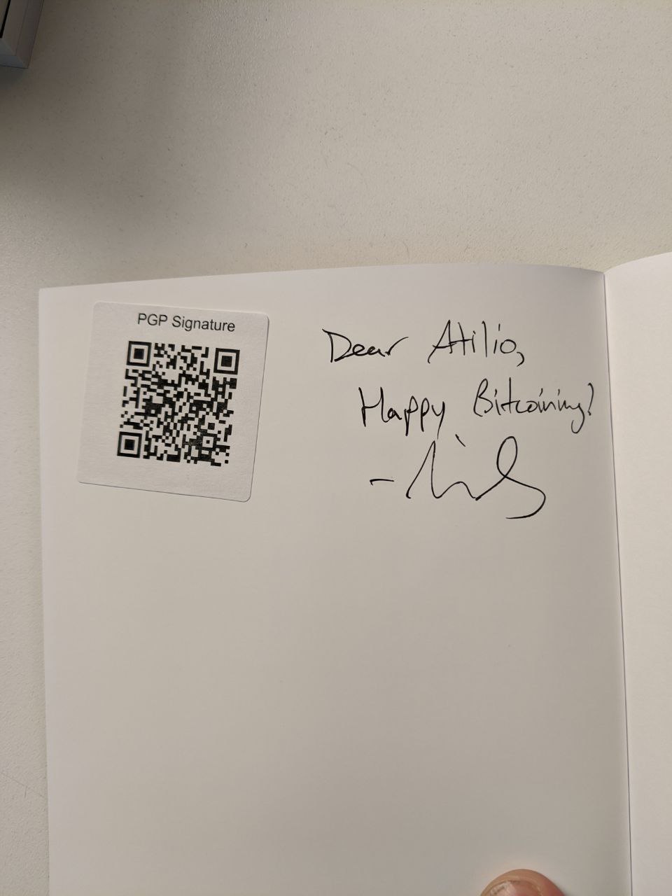 Signed autograph c6ef2d045c963d4f