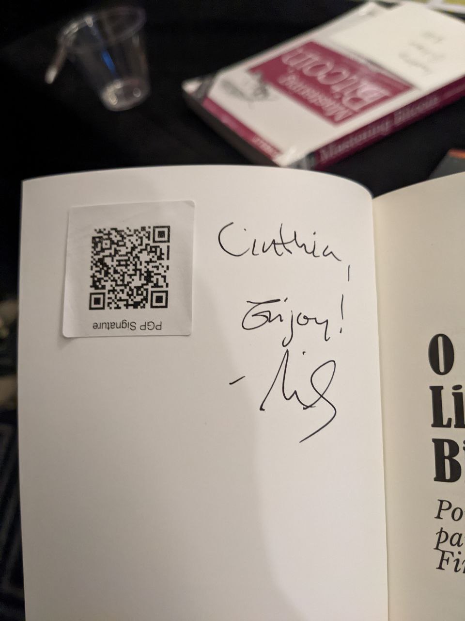 Signed autograph c84d4c2ab47dc278