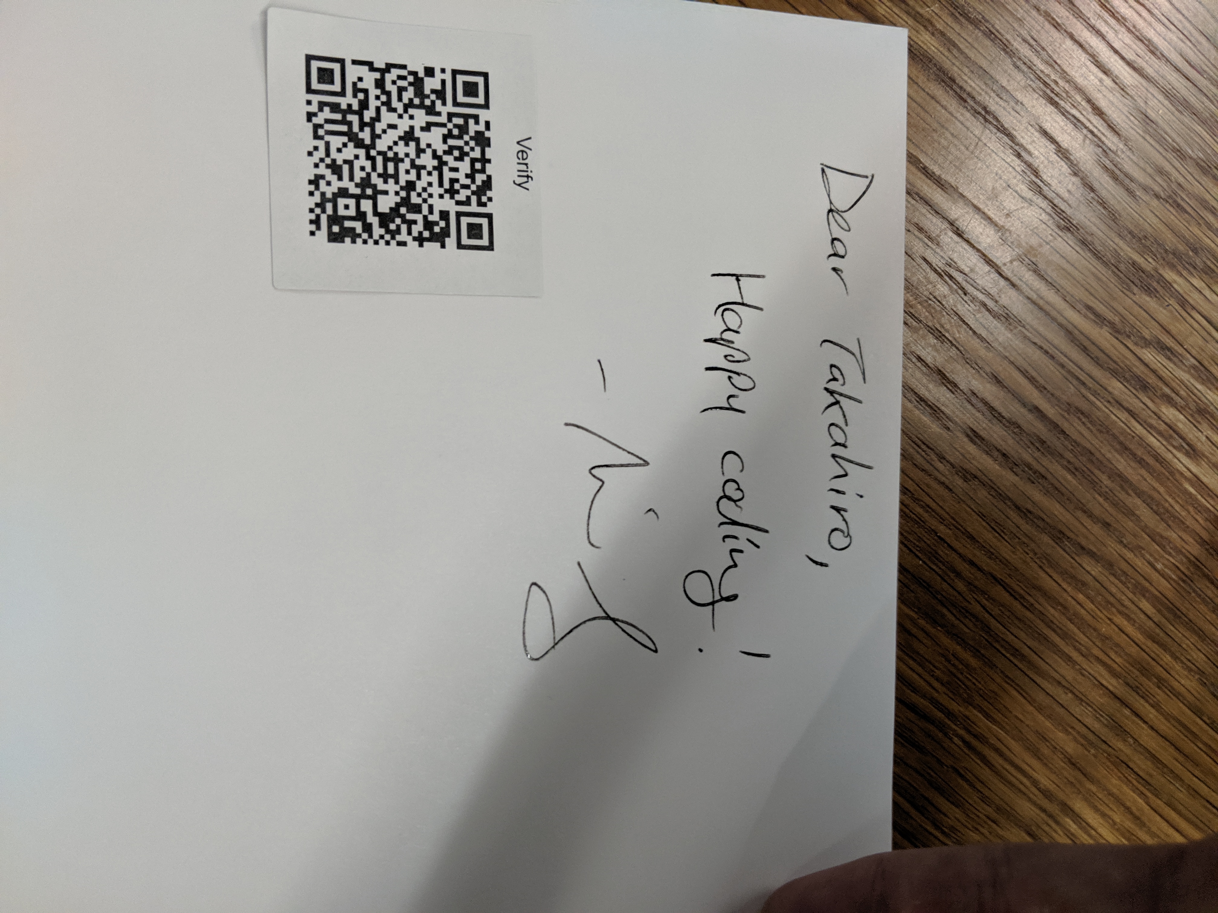 Signed autograph c8823f5bb2232d29