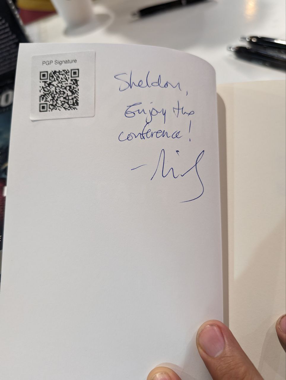 Signed autograph c898597c84156b33