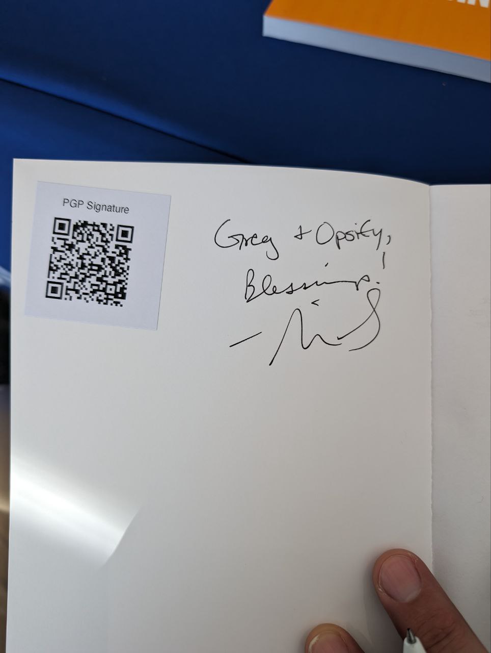 Signed autograph c9e3460ed12505b7