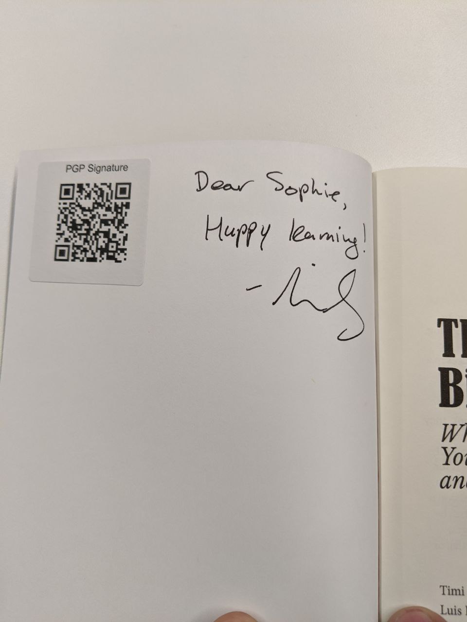 Signed autograph cbe521e427f84a1d