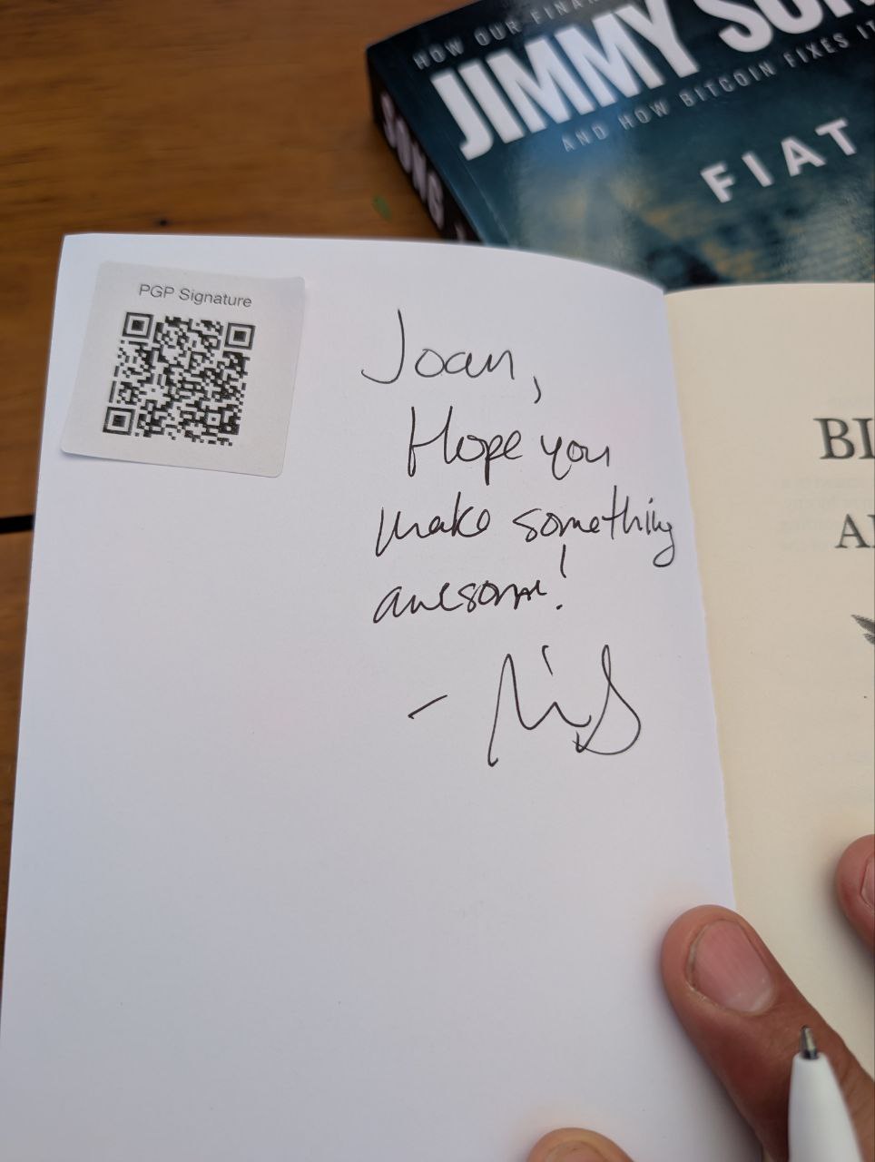 Signed autograph ccb962d471e661a0