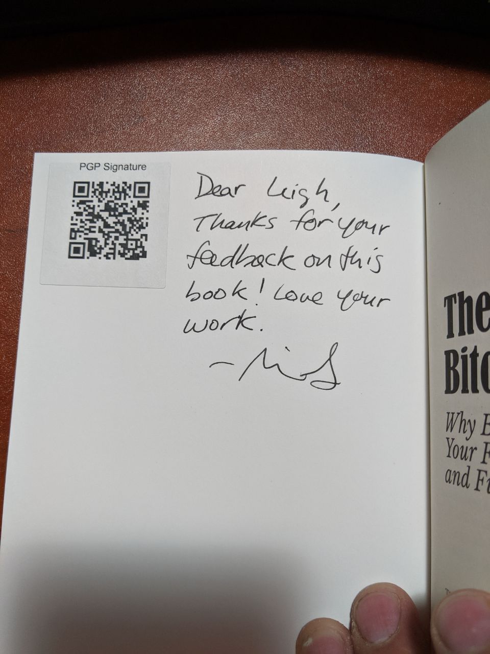 Signed autograph cd6295e89057796b