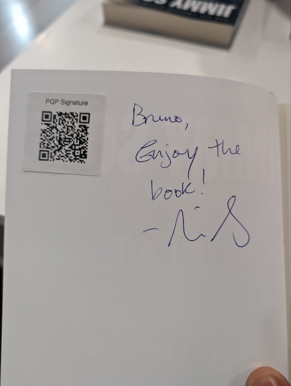 Signed autograph ce48541df28d6020