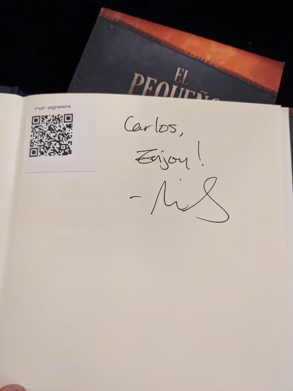 Signed autograph cf7a65333d3e09fc