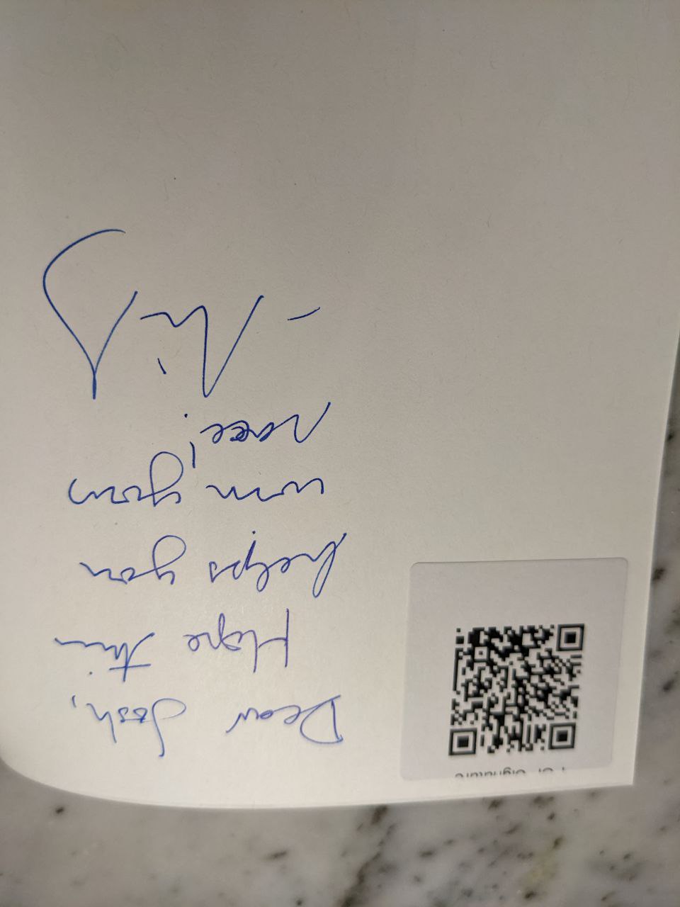 Signed autograph d2e7965849e89710