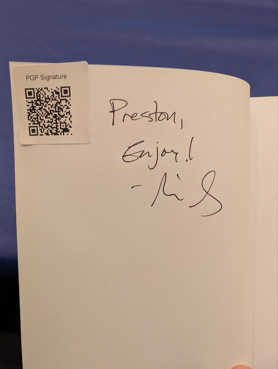 Signed autograph d3969602d9f1b242