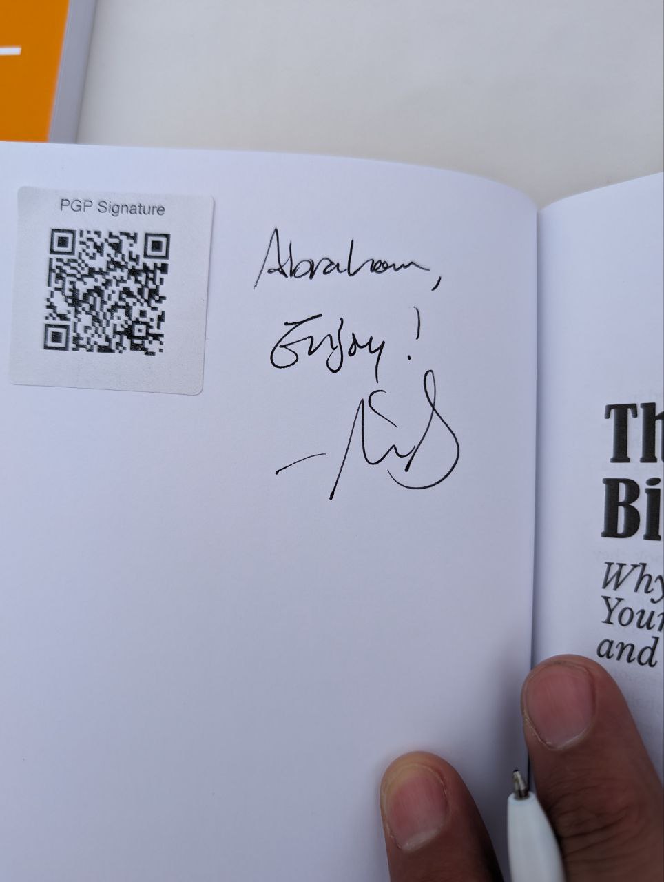 Signed autograph d4e2dd7da91700d4