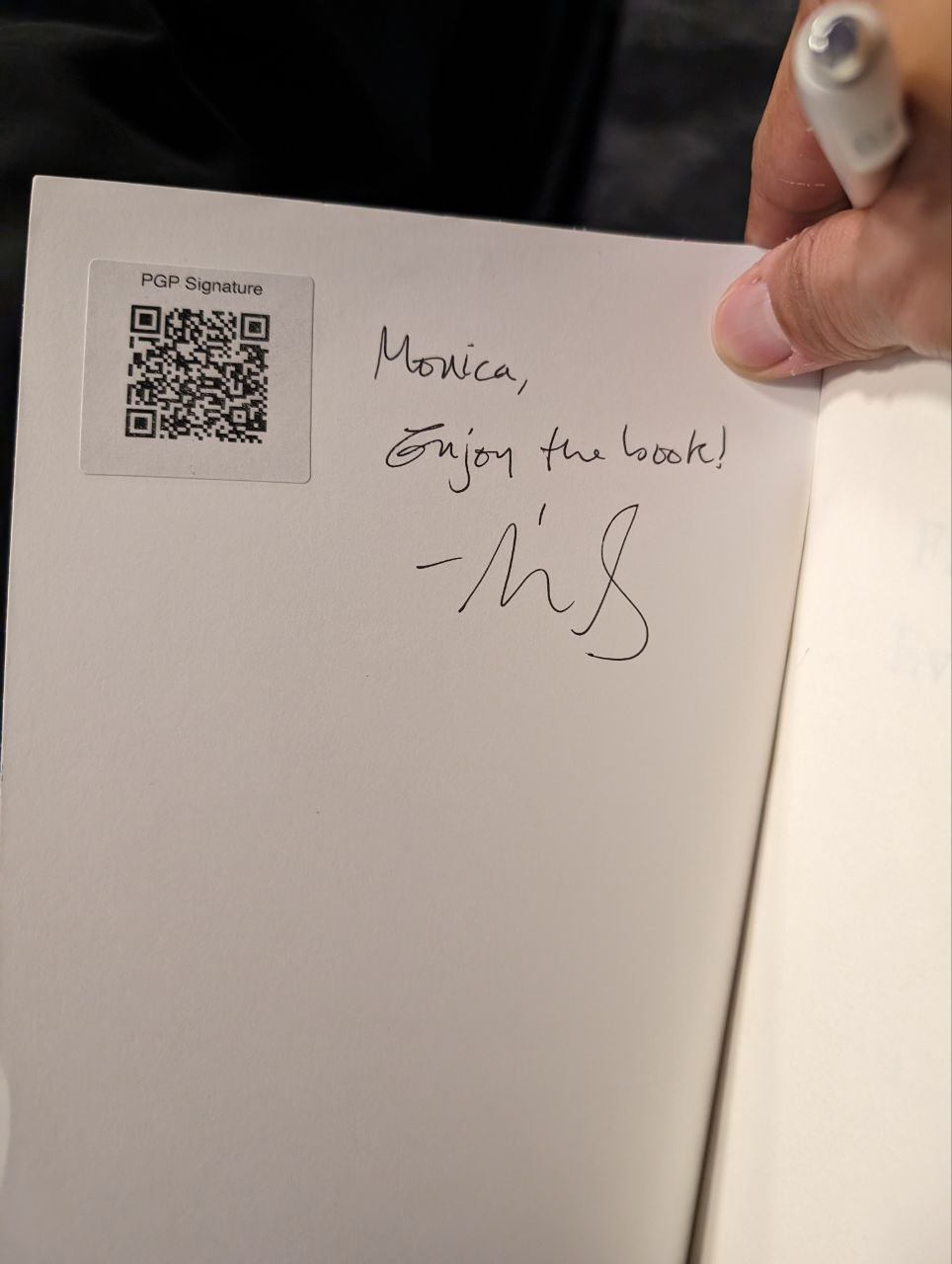 Signed autograph d59416bf4f27afdb