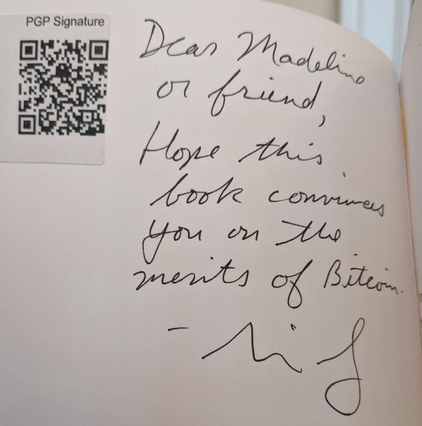 Signed autograph d86617c4281e26b8