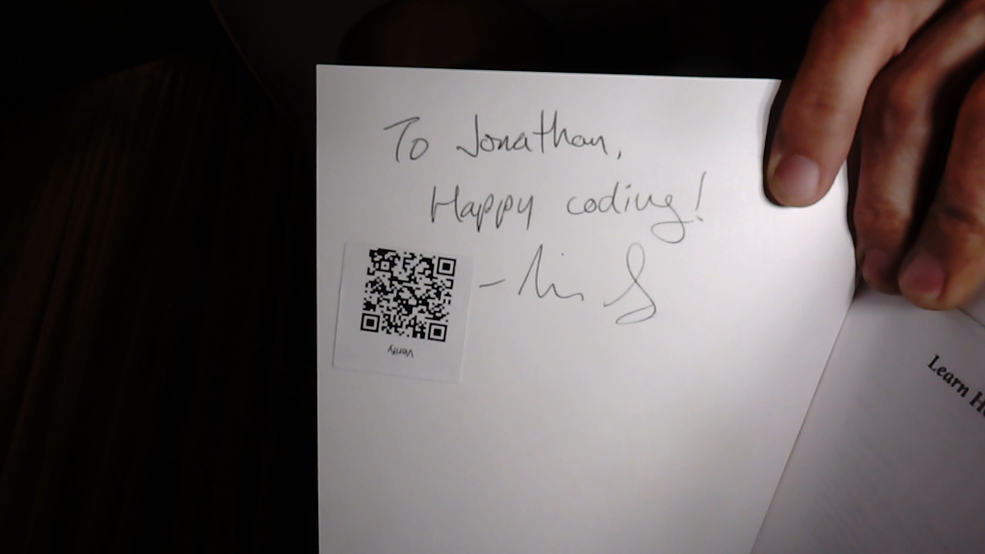 Signed autograph dafe1351ef7933a3