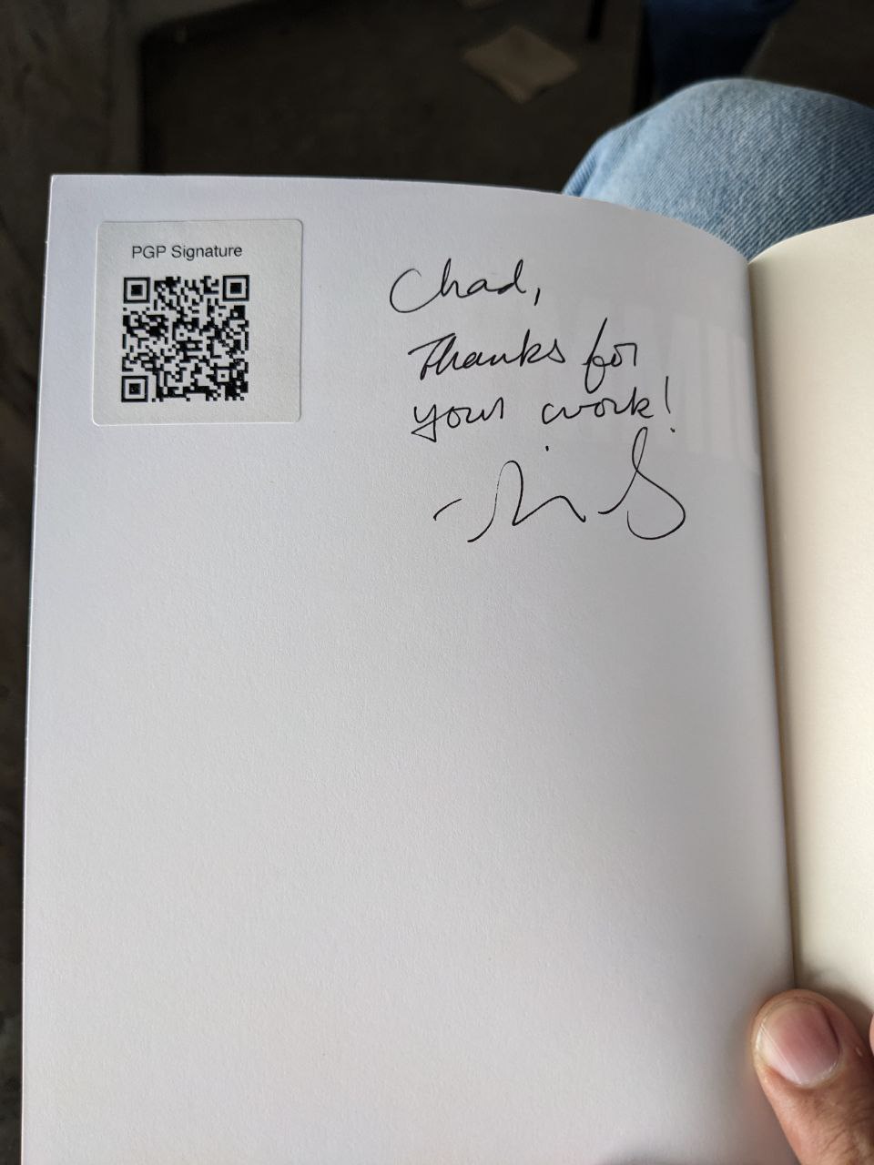 Signed autograph dd418926370ca384