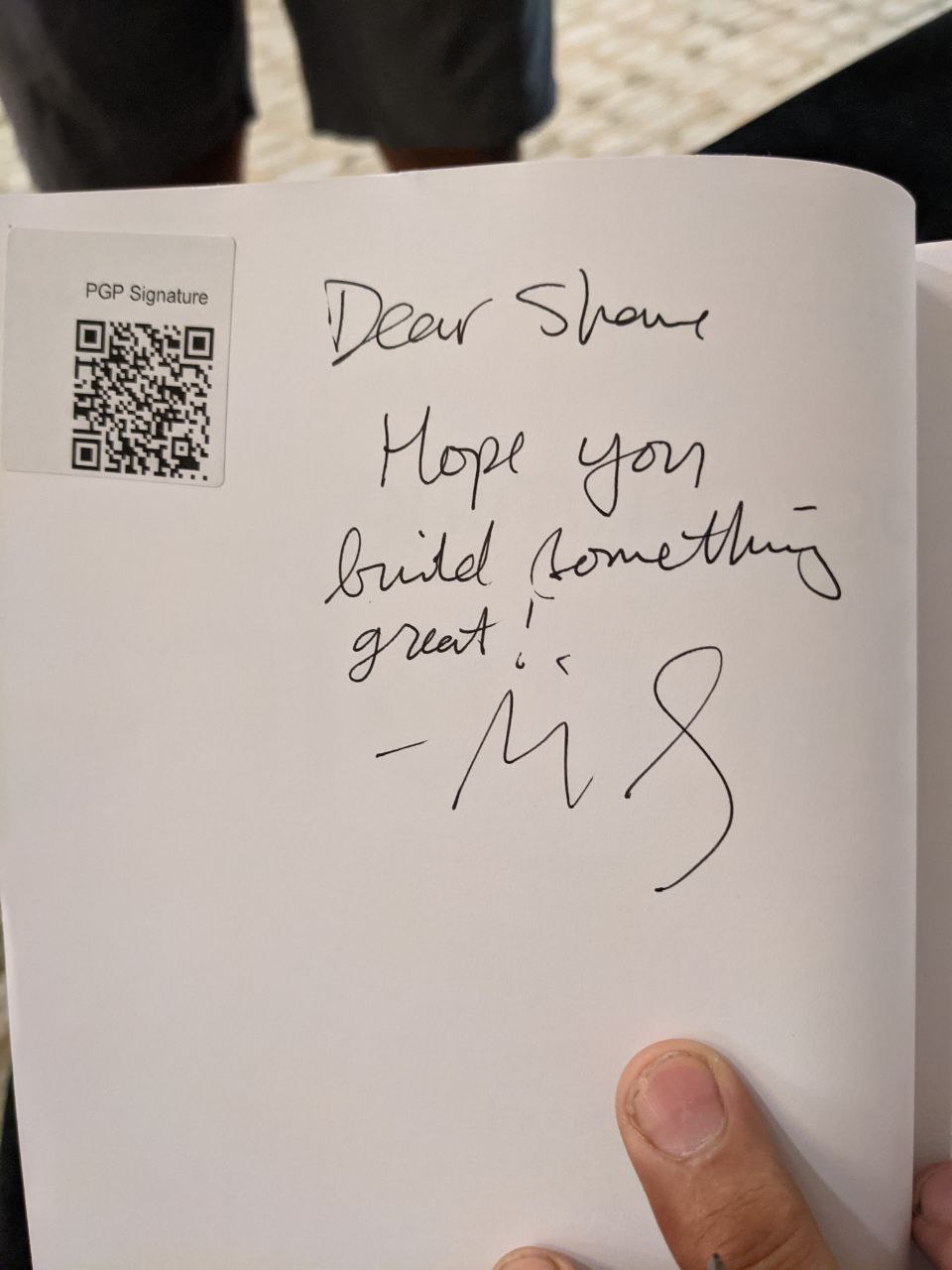 Signed autograph dd52a5872a8e189b