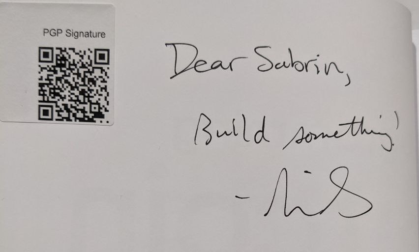 Signed autograph dddd14cad5fba557