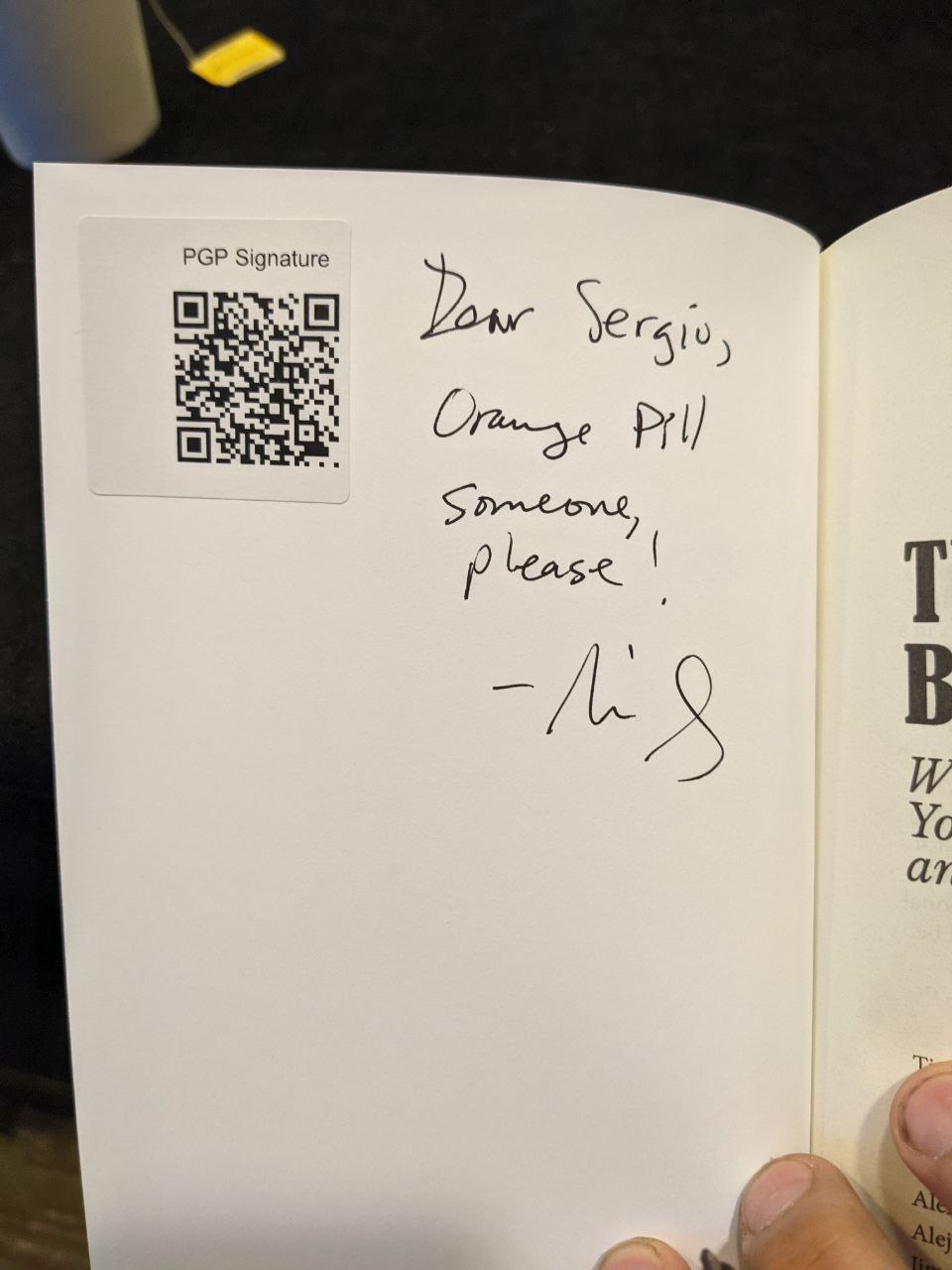 Signed autograph dde785bd5b1fe5cf