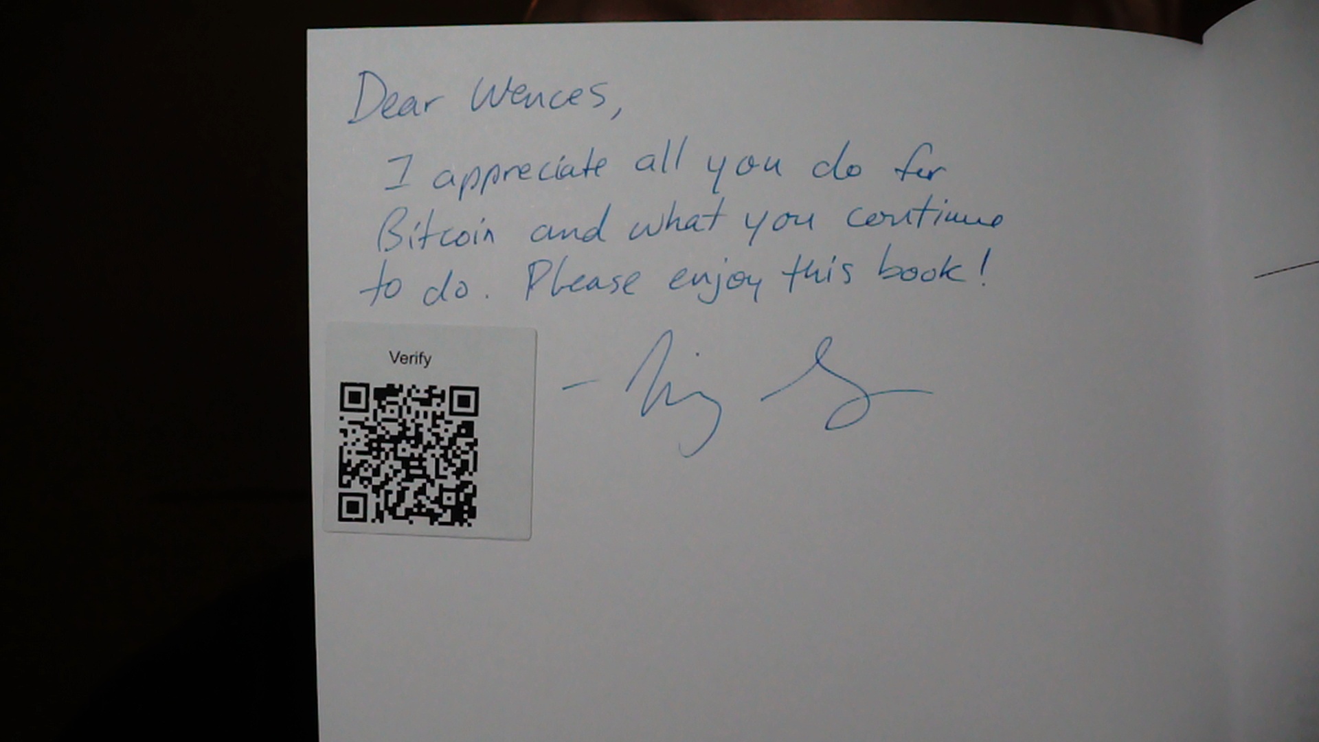 Signed autograph de394ccaf00494a0