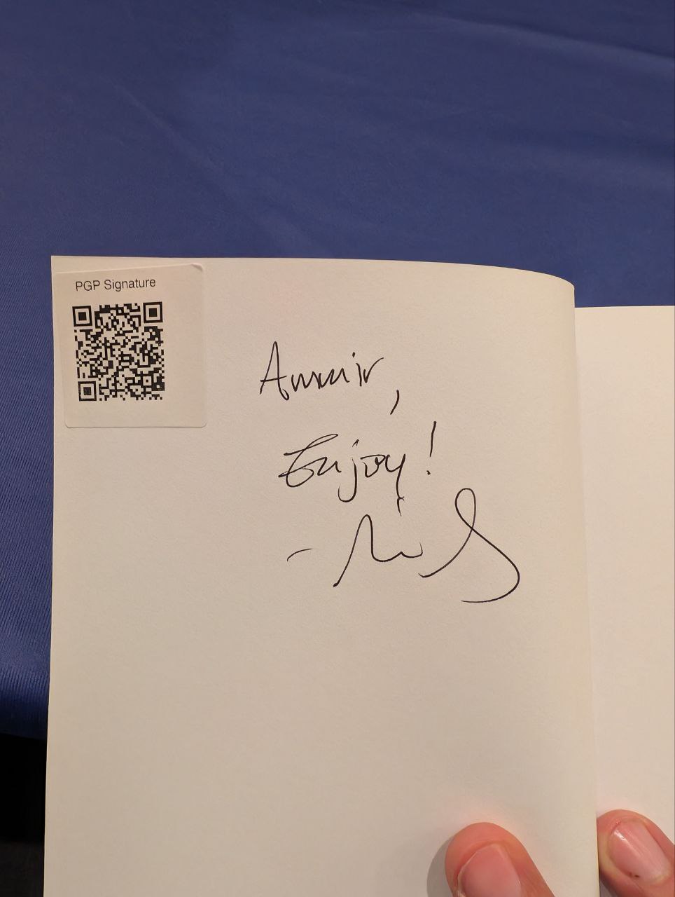 Signed autograph de4918138a5a4123