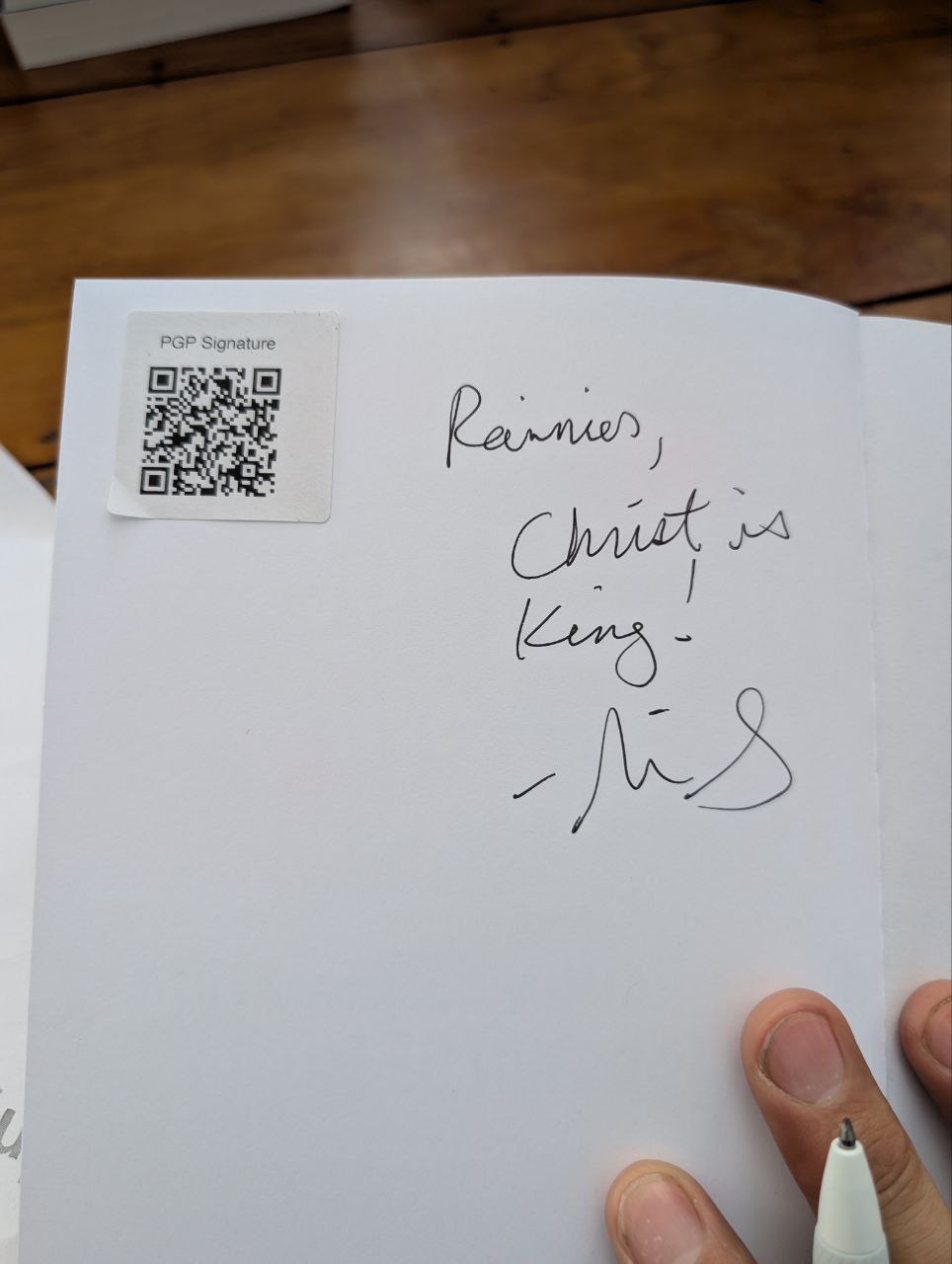 Signed autograph e0c3815ecc929c81