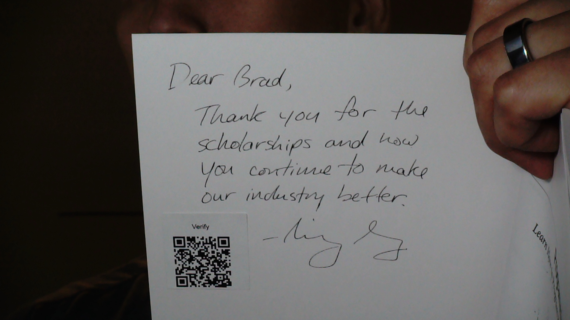 Signed autograph e12db03706bab47e