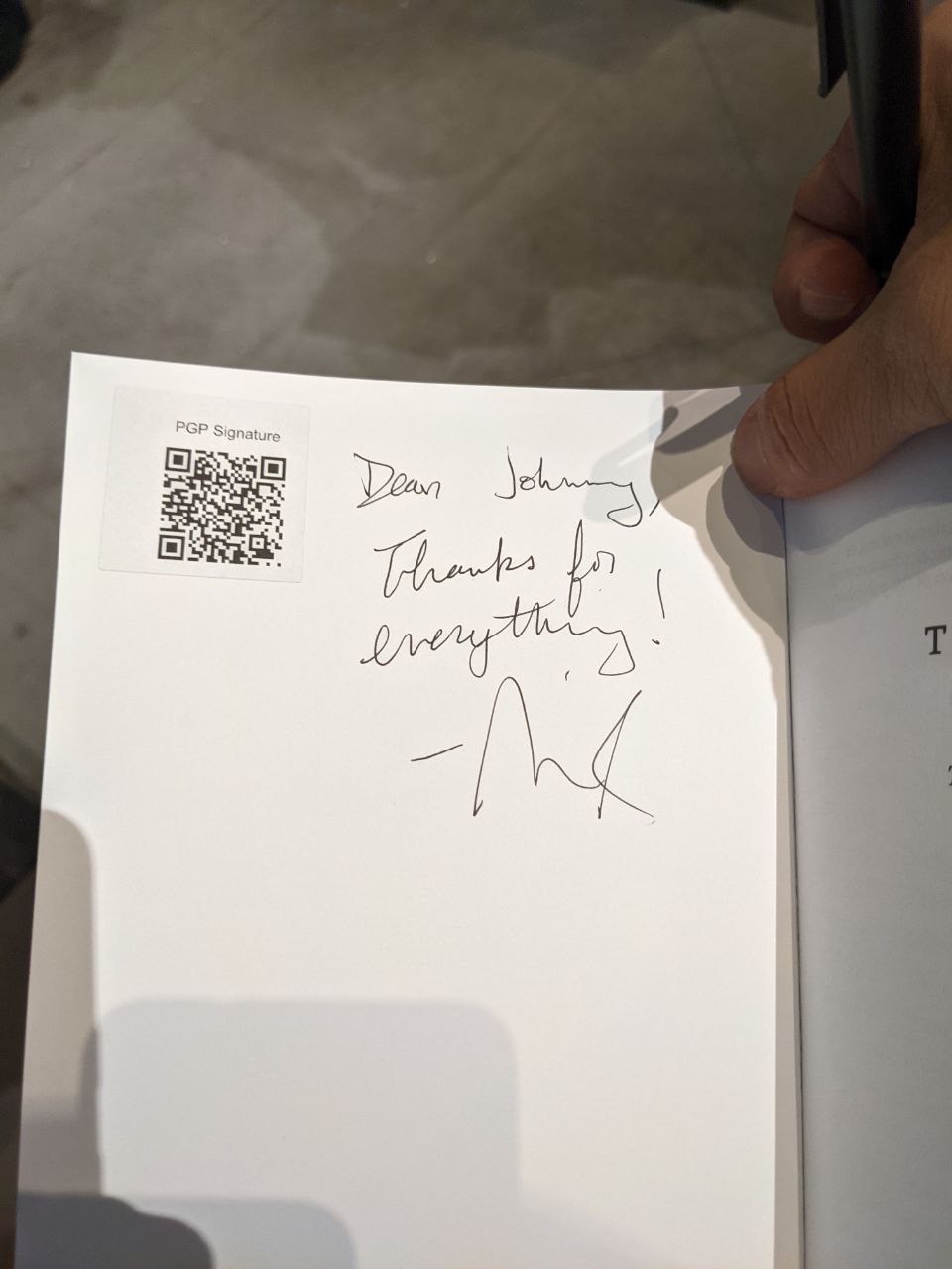 Signed autograph e203b870c3556c5f