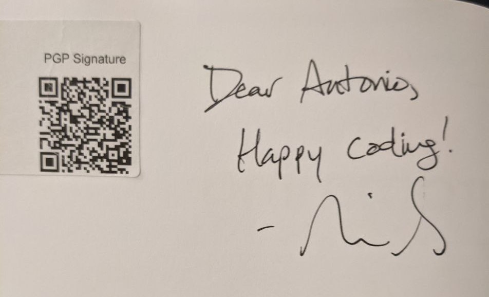 Signed autograph e27a6f0a29c8f0cb